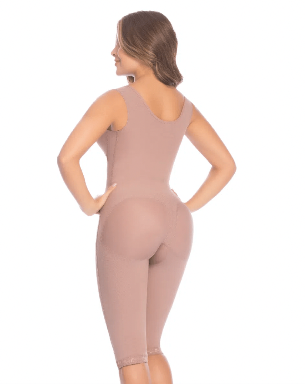 Cocoa Knee-length shapewear with bra
