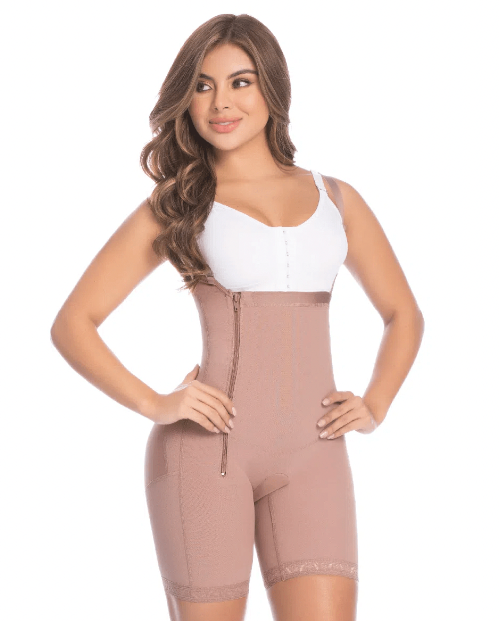 Cocoa Mid-leg shapewear