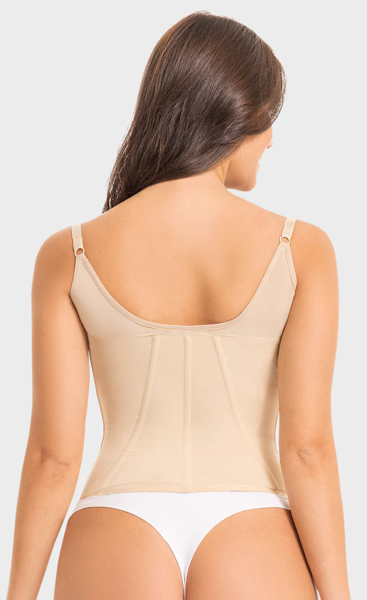 Beige Waist Trainer with Free Bust
