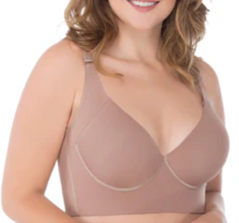 Sujetador push-up extra firme de alta compresión