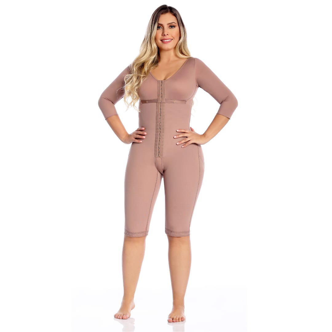 Cacao Tummy Control Fajas Compresión Prenda Body Shaper