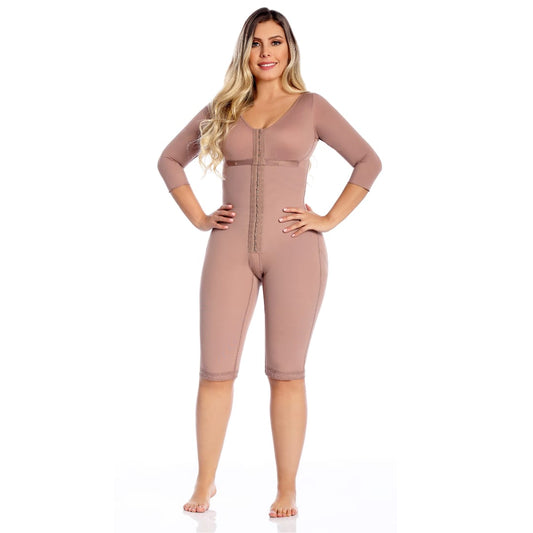 Cacao Tummy Control Fajas Compresión Prenda Body Shaper