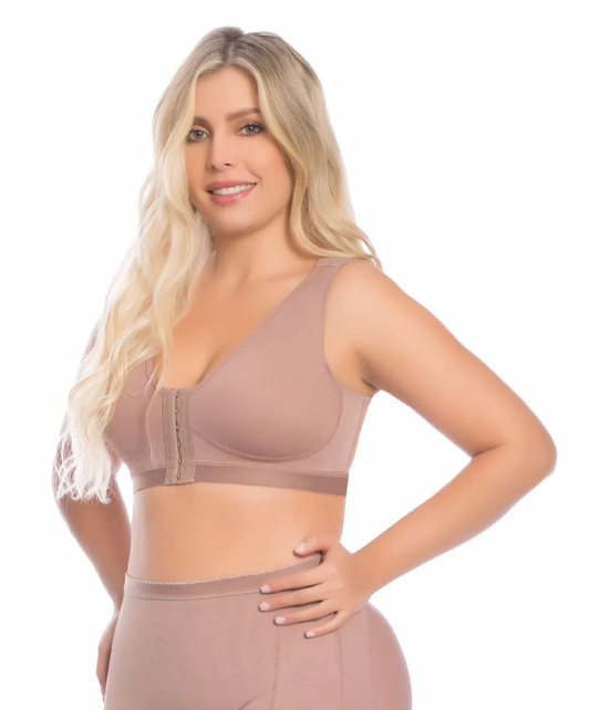 Cocoa Post-surgical Bra