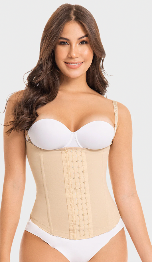 Beige Waist Trainer with Free Bust